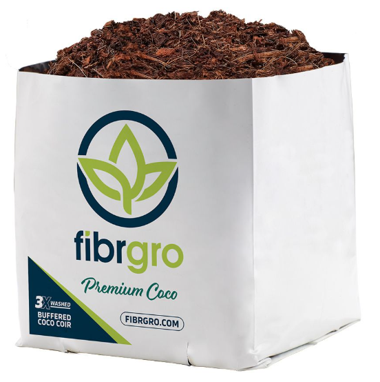Fibrgro Buffered Coco Bag 1 Gal 50% WHC (39/Cs)